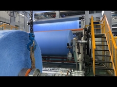 स्पनबॉन्ड वाटरप्रूफ एसएमएस गैर बुना कपड़ा 320 सेमी चौड़ाई यूवी संरक्षण