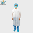 Disposable Lab Coat Made Of Non-Woven Fabric For Medical Laboratory Factory