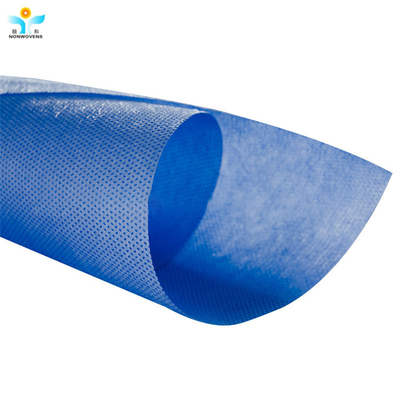 SMS Spunpond Meltblow Non Woven Fabric With Different Colors 100% Polypropylene