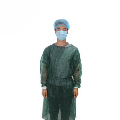 16-45gsm Disposable Isolation Gown With Dustproof Resistance SPP